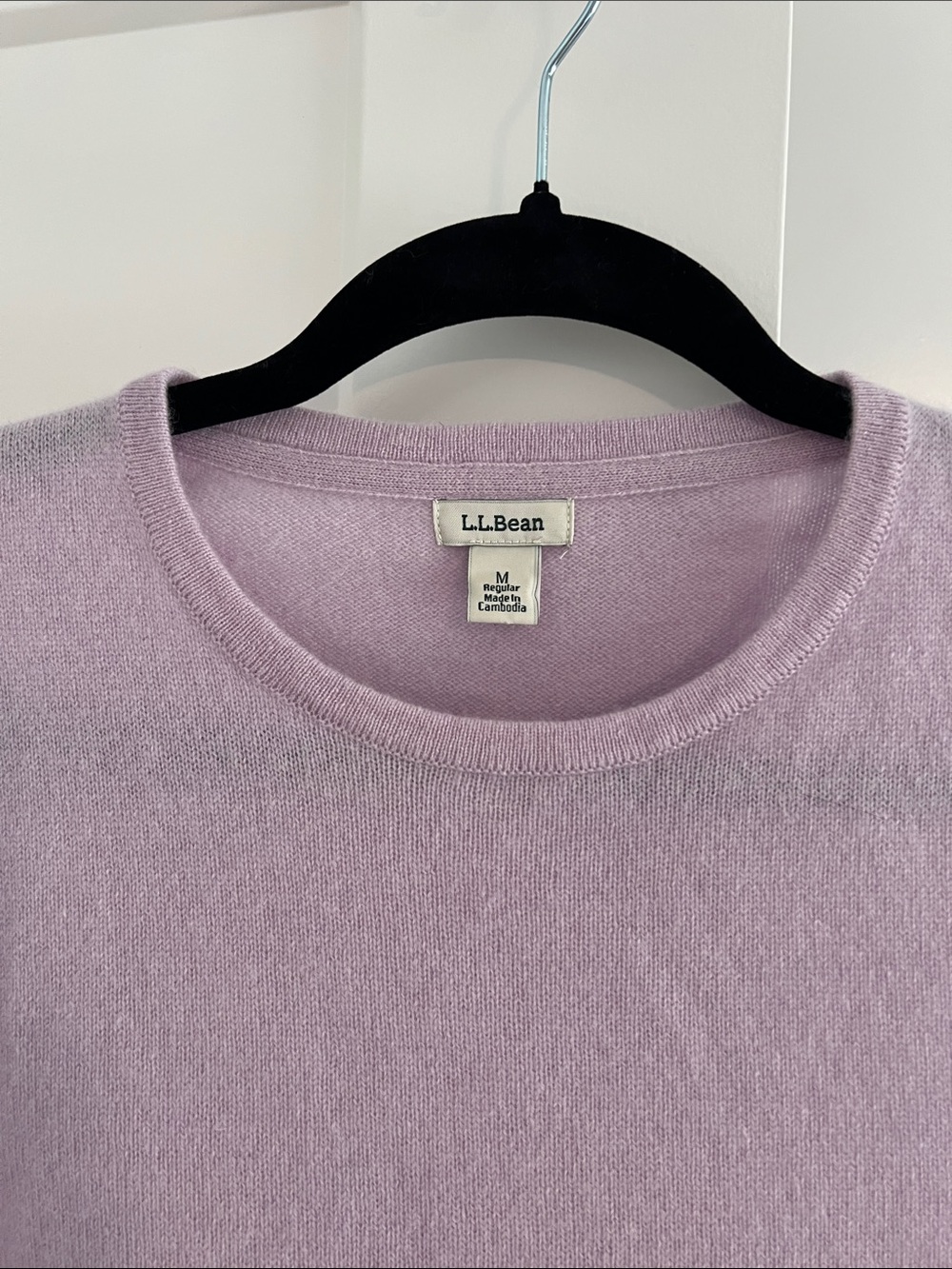 Ll bean cashmere sweater medium